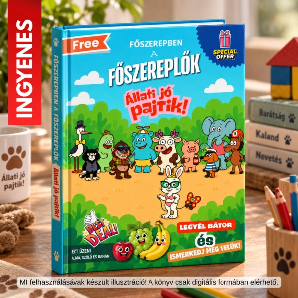 Az Állati jó pajtik!©  főszereplői - INGYENES